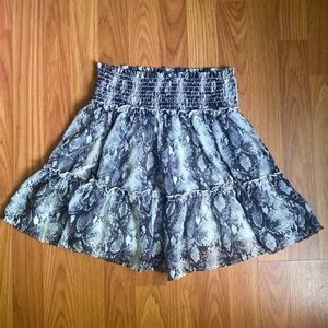 Altar’d State High Rise Snake Skin Skirt
